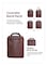 PARA JOHN Vertical Slipcase Secure Business Professional Multi-Purpose Travel Laptop Bag with Hideaway Handles, Cross Shoulder Strap, Protective Padding  / Office Bag / Macbook Bag / Backpack