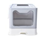 اشتري Cat Litter Box Foldable Top Entry Drawer Type Easy Cleaning,Scentless
(Grey Color) في الامارات