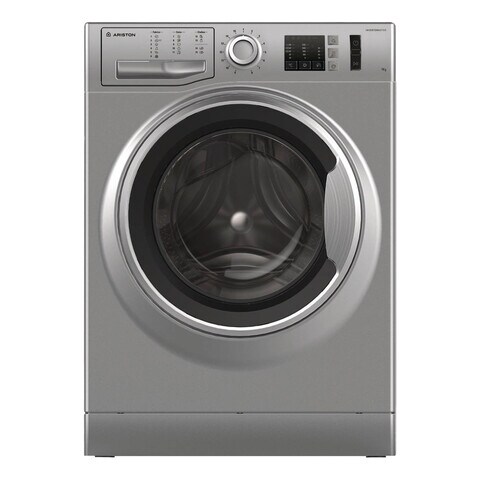 Ariston WMG721SEX Front Loading Washing Machine - 7 KG - Silver