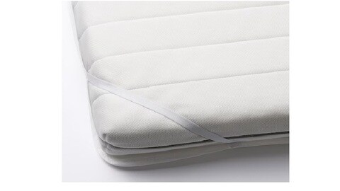 Waterproof mattress protector, white70x160 cm