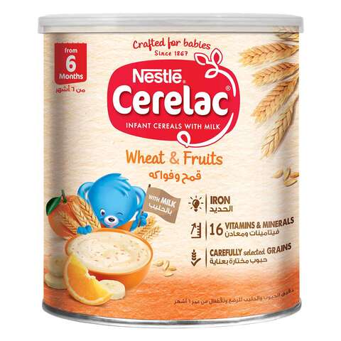 Cerelac wheat &amp; fruits from for babies 8 months 1 kg