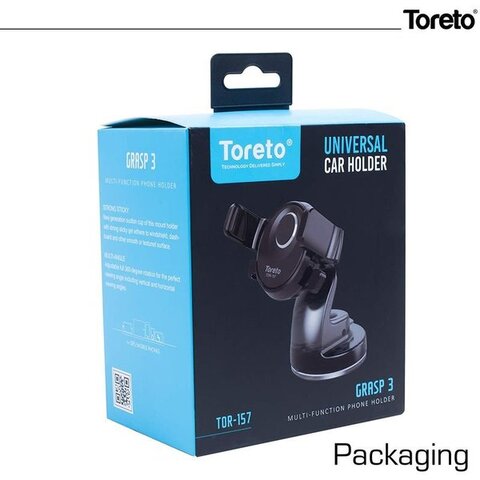Toreto TOR-157 Car Mobile Holder Black