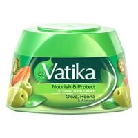 Dabur Vatika Naturals Nourish And Protect Hair Styling Cream Green 210ml
