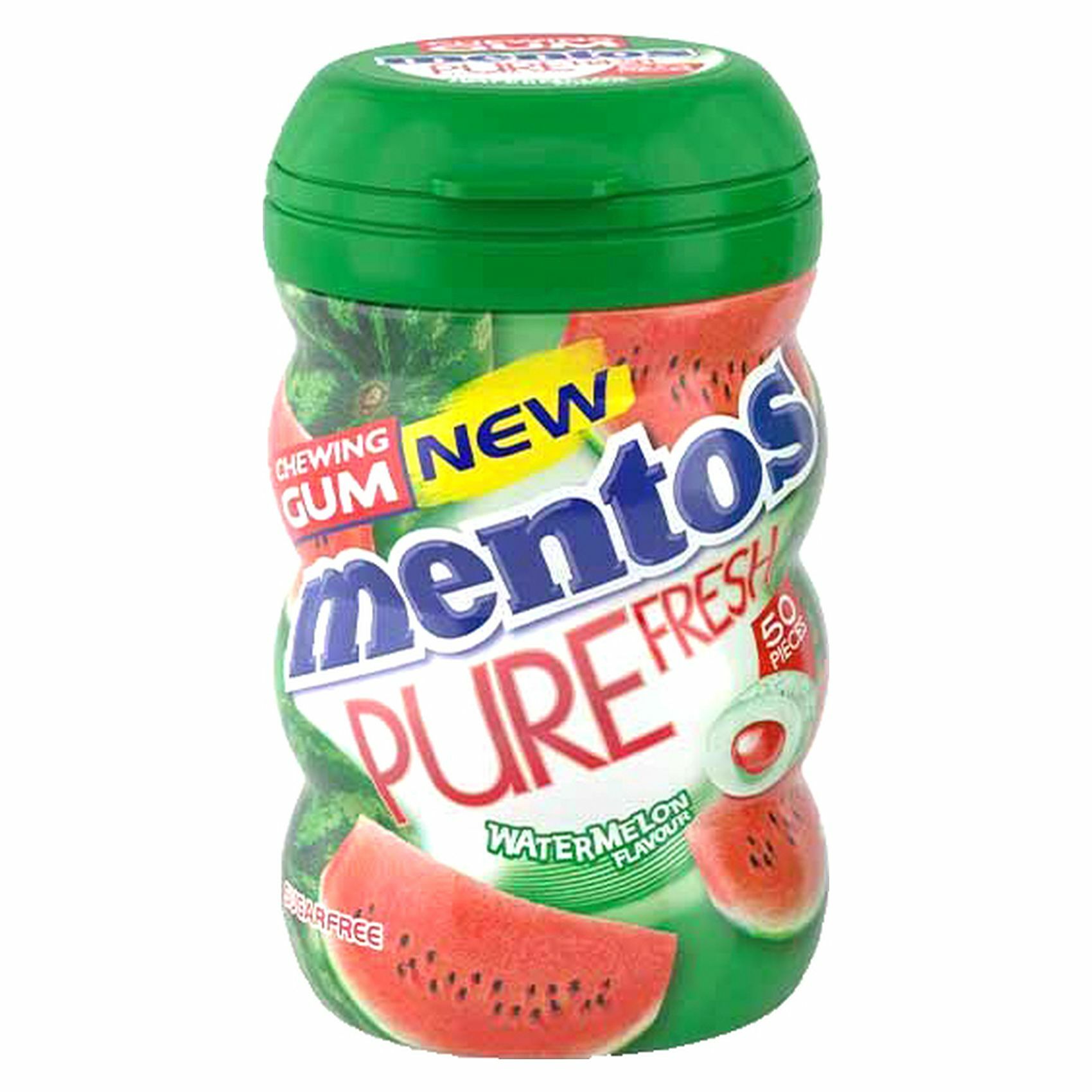 Buy Mentos Pure Fresh Watermelon Flavour Chewing Gum 50 Count Online