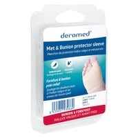Deramed Met And Bunion Protector Sleeve White Size Small