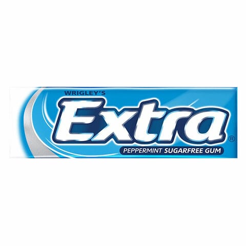 Wrigley&#39;s Extra Peppermint Sugar Free Chewing Gum 14g