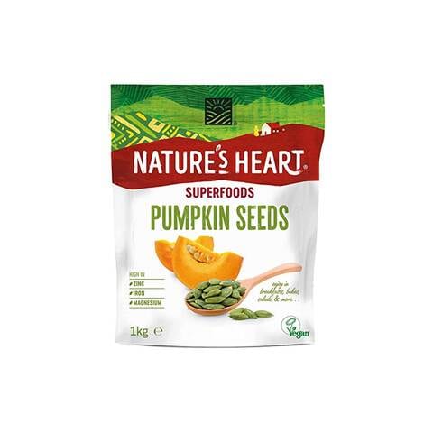 Nature&#39;s Heart Pumpkin Seeds 1Kg