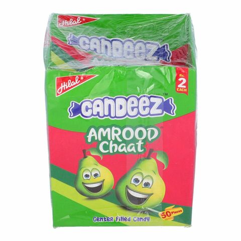 Buy Hilal Candeez Amrood Chaat Center Filled Candy 225g X 50pcs