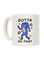 muGGyz World&#39;s Okayest Guitar Teacher Printed Coffee Mug White/Black/Red 8x9.5x8centimeter