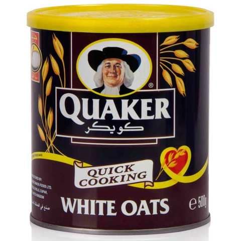 Quaker Quick Cooking White Oats 500 Gram