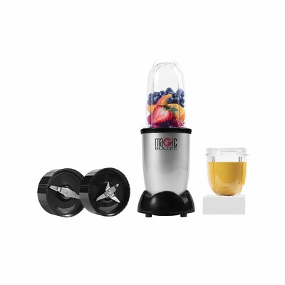 Buy Magic Bullet Multi-Function High Speed Blender, 400 W, 9 Piece  Accessories, Silver, MB4-1012 Online
