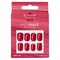 Elegant Touch Instanails Pre-Glued False Nails Pack of 24 Born Red-y