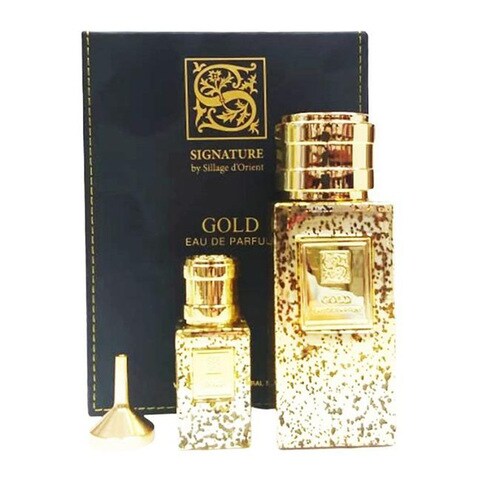 Signature Gold Men Gift Set - Eau De Parfum 100ml + Eau De Parfum 15ml