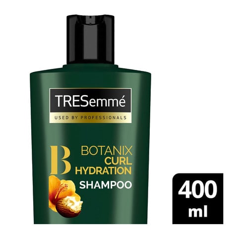 TRESemme Botanix Curl Hydration With Shea Butter And Hibiscus Natural Shampoo White 400ml