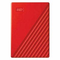 WD My Passport Portable External Hard Disk Drive 4TB Red