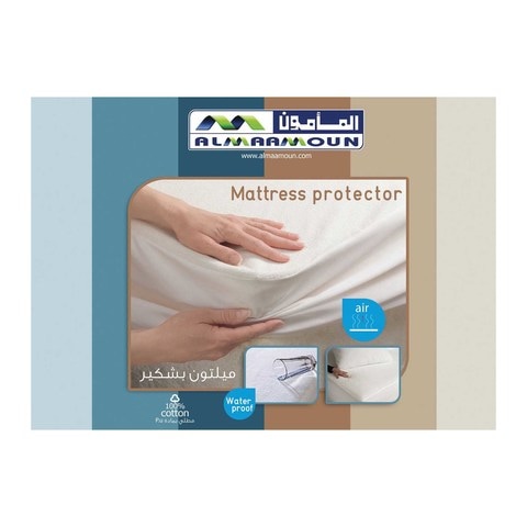 Almaamoun Water Proof Mattress Protector - 100x 20 cm