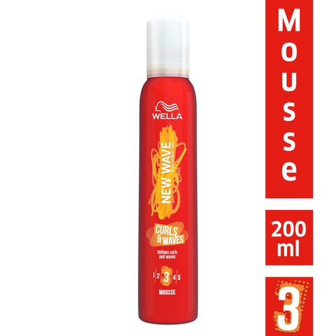 Wella New Wave Curl Mousse Spray 200ml
