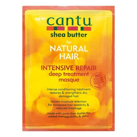 Cantu Shea Butter Intensive Repair Deep Treatment Hair Masque Yellow 50g