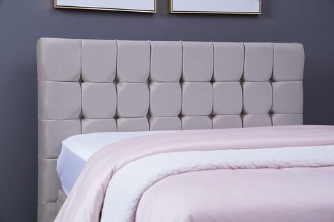 Beige headboard deals