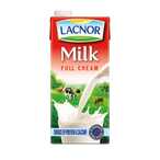 Buy Lacnor Essentials UHT Full Fat Milk 1L in UAE