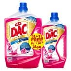 Buy Dac Gold Multi-Purpose Disinfectant  Liquid Cleaner Rose 3L+1L in UAE