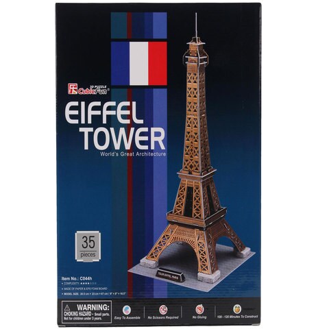 Cubic Fun Eiffel Tower 3D Puzzle Small