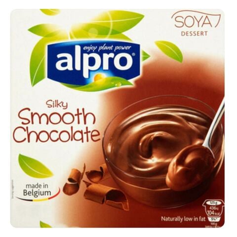 Alpro Chocolate Soya Dessert 125g Pack of 4