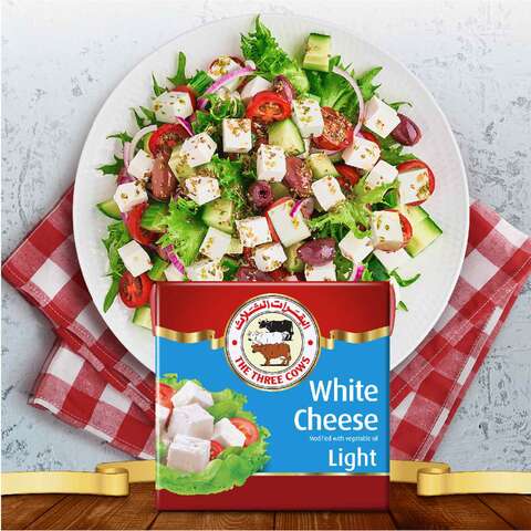 Three Cows White Cheese Low Fat 200g