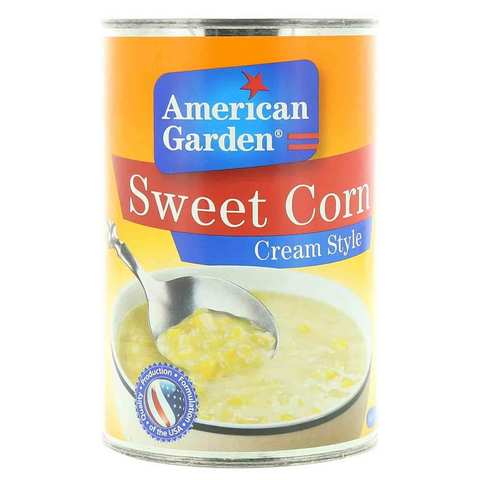 American Garden Sweet Corn Cream Style 418 Gram