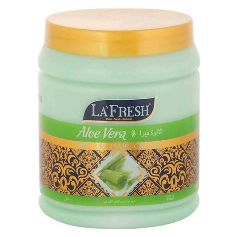 La Fresh Aloe Vera Hot Oil Hair Cream Green 1L