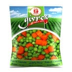 Buy Givrex Frozen Peas  Carrots - 400 gram in Egypt