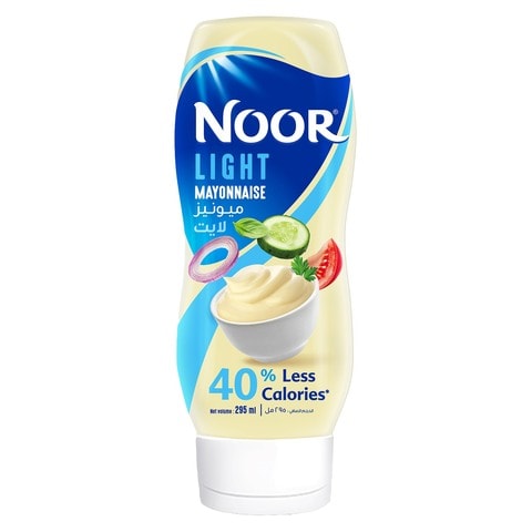 Noor Lite Mayonnaise With Olive Oil 295ml