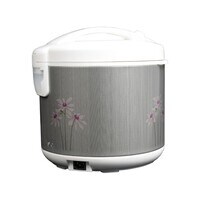 AFRA 2.8L Rice Cooker 1000W High Temperature Protection Measure Cup And Spoon Metallic