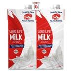 Buy Al Ain UHT Low Fat Milk 1L Pack of 4 in UAE