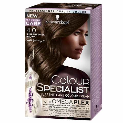 Buy Schwarzkopf Color Specialist Cream Supreme Dark Brown  Online -  Shop Beauty & Personal Care on Carrefour Jordan
