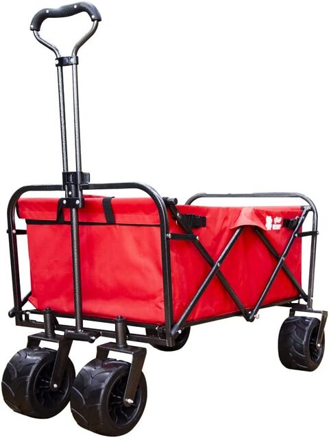 Folding clearance camping trolley