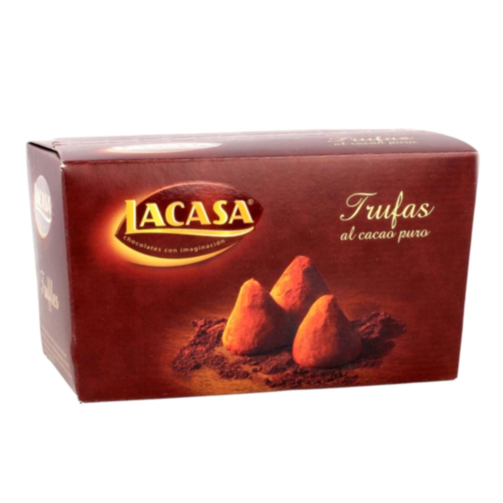Buy Lacasa Cacao Pure Truffles 100g Online - Shop Food Cupboard on ...