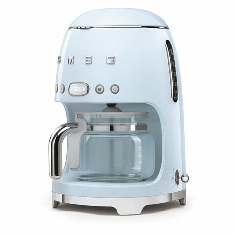 Smeg 50&#39;s Style Drip Filter Coffee Machine DCF02PBUK Blue 1050W