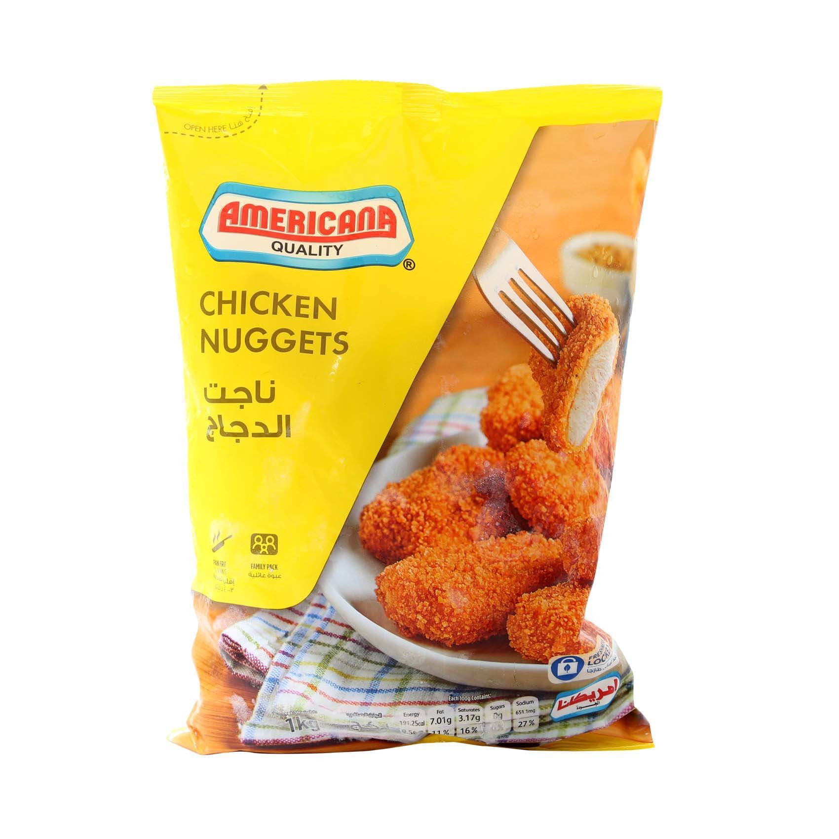 Buy Americana Chicken Nuggets 1kg