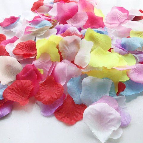 Artificial deals rose petals