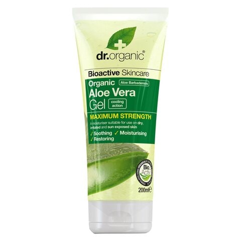 Dr.Organic Bioactive Skincare Organic Aloe Vera Maximum Strength Gel Green 200ml
