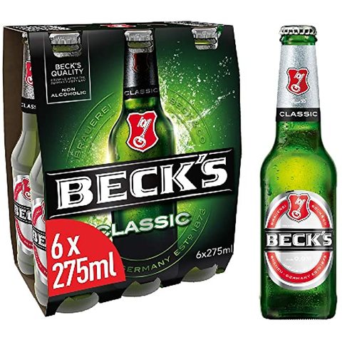 Beck&#39;s Classic Multipack 275ml x 6 