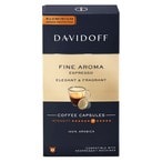اشتري دافيدوف فاين أروما إسبريسو كبسولات قهوة بتركيز 7 55 غرام في الامارات