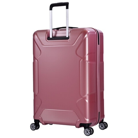 Pink colour trolley discount bag