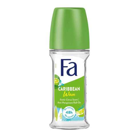 Fa Caribbean Wave Roll-on Deodorant, 50ML
