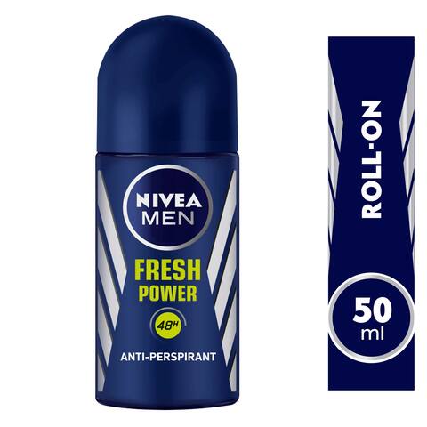 Nivea Men Fresh Power Roll on Deodorant - 50 ml