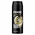 Buy Axe Gold Temptation Deodorant Body Spray 150ml in UAE