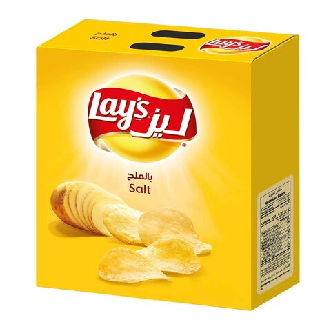 Lay Salt Potato Chips 21g&times; 12 Pieces