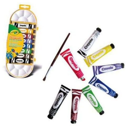 Crayola Tempera Paint Tubes Multicolour 8 count