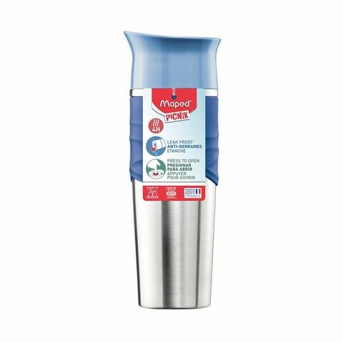 Maped Picnik Insulated Travel Mug Storm Blue 320ml